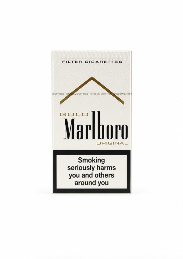 Marlboro Gold Swiss cigarette pack, 20s