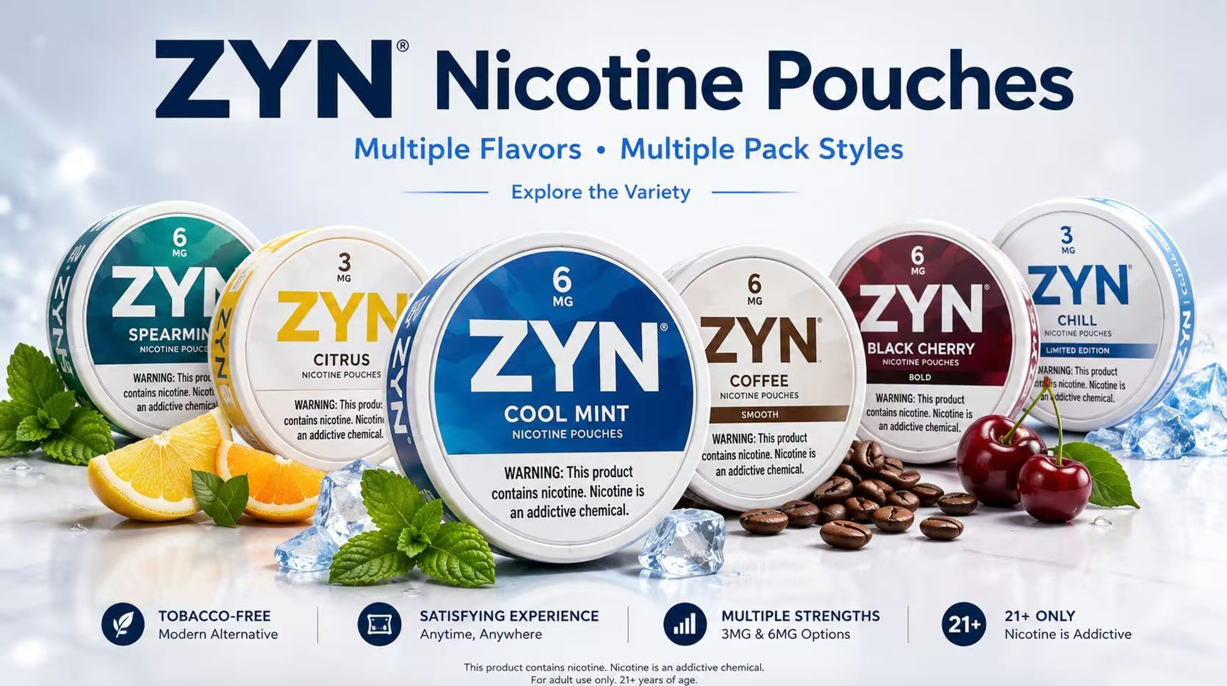 ZYN Nicotine Pouches product image