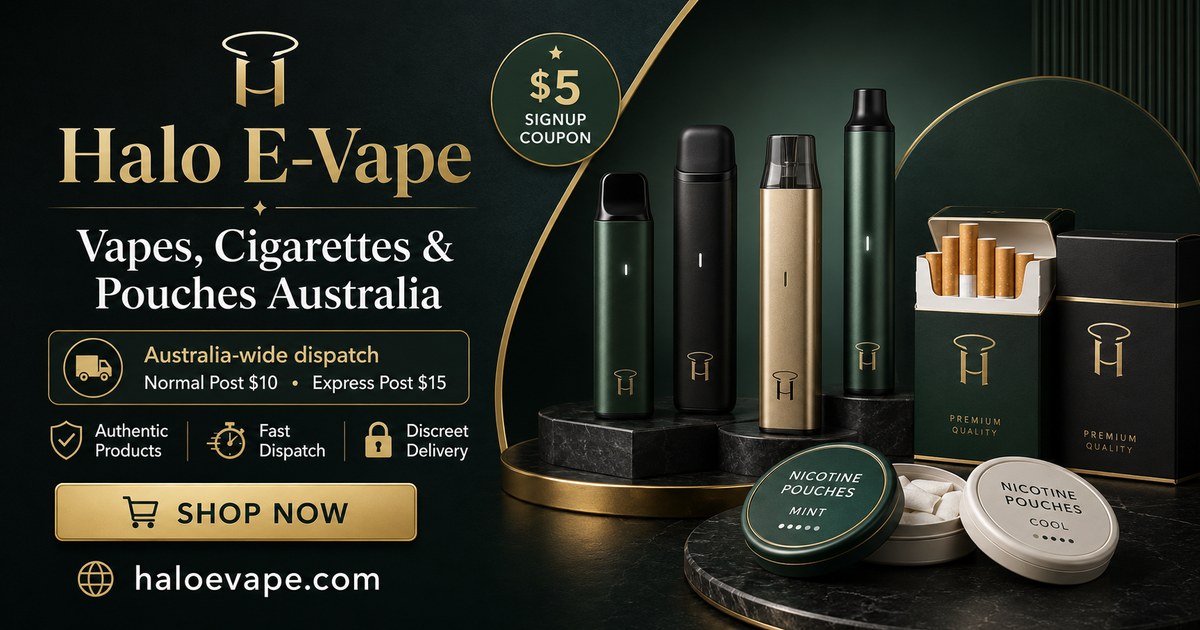 Halo E-Vape shipping policy – fast Australia-wide delivery