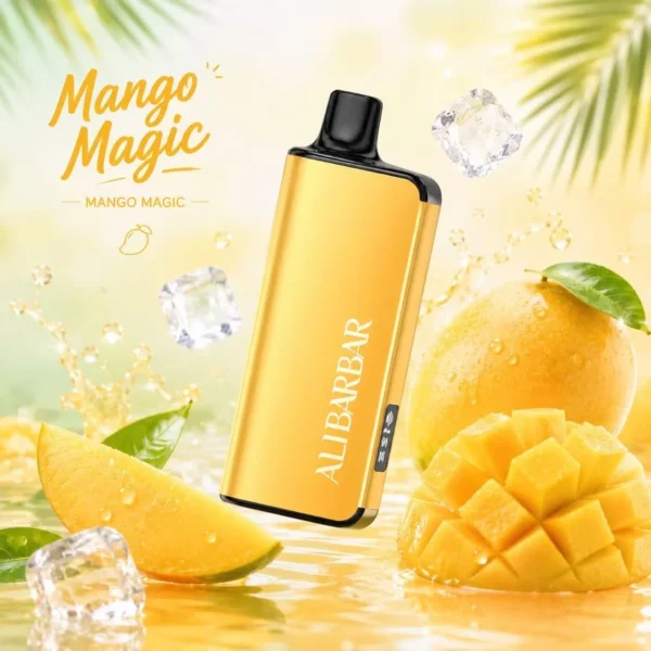 Alibarbar Ingot 9000 Puffs Mango Magic — Authentic Australia Stock