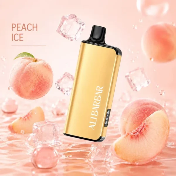 Alibarbar Ingot 9000 Puffs Peach Ice — Authentic Australia Stock
