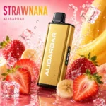 Alibarbar Ingot 9000 Puffs Strawnana