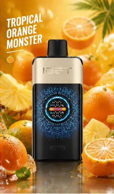 IGET One 12000 Puffs Tropical Orange Monster — IGET Vapes Australia