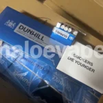 Dunhill Blue carton real stock photo - Halo E-Vape Australia warehouse