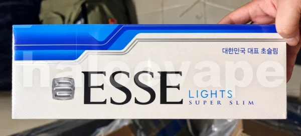 Esse Light carton real stock photo - Halo E-Vape Australia warehouse