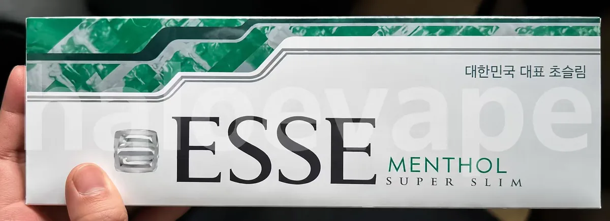 Esse Menthol Carton - Real Stock Esse Menthol carton real stock photo - Halo E-Vape Australia warehouse