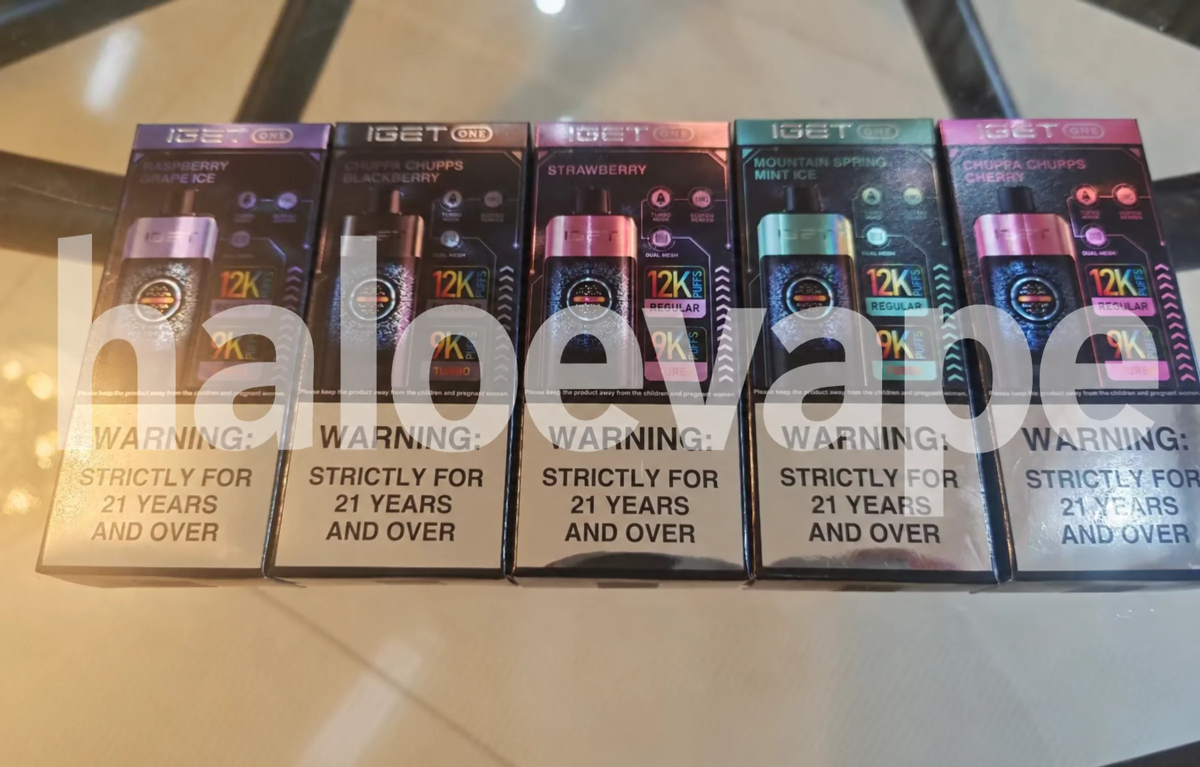 IGET One 12000 Puffs 5-Pack Bundle Australia