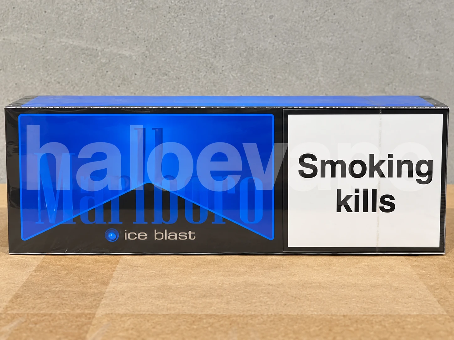 Marlboro Ice Blast (1 Carton × 200’s) Marlboro Ice Blast (1 Carton × 200’s) – genuine carton warehouse photo at Halo E-Vape Australia