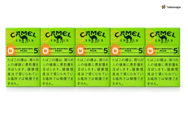 Camel Craft Menthol 5 full carton (200's) – five packs at Halo E-Vape Australia