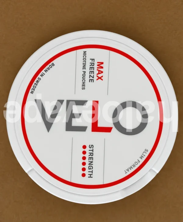 VELO Max Freeze 17mg Extra Strong Nicotine Pouches – authentic VELO Max Freeze slim pouches at Halo E-Vape Australia