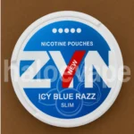 ZYN Icy Blue Razz 15mg Nicotine Pouches – authentic ZYN Icy Blue Razz slim pouches at Halo E-Vape Australia